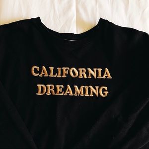 Heavy Oversized “California Dreaming” Sweatshirt